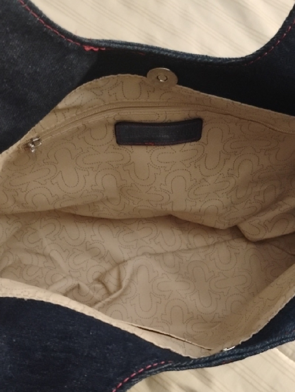 NWT True Religion Denim Bag - Picture 7 of 11